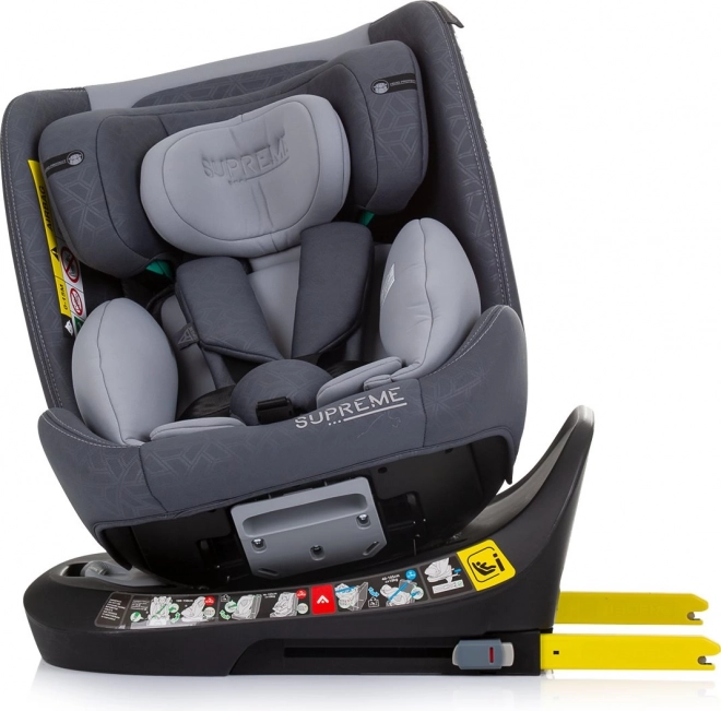 autósülés supreme i-size 40-150cm isofix 360, gránit