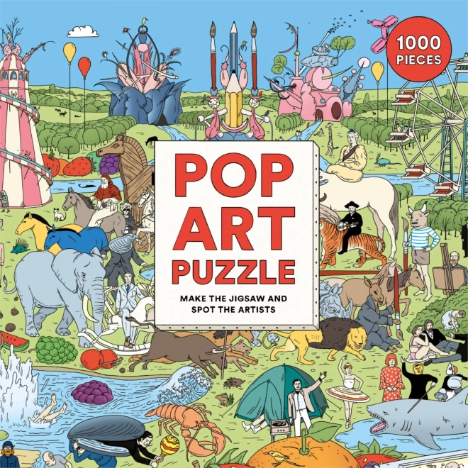 Pop Art puzzle 1000 darabos