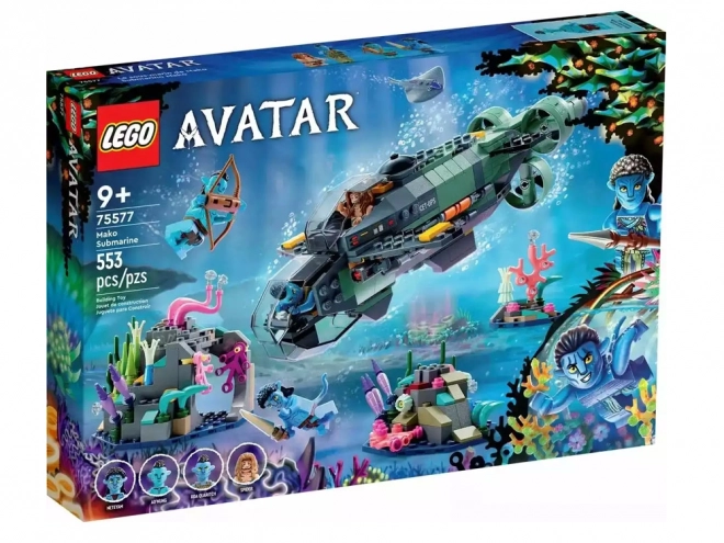 Avatar Mako Tengeralattjáró Lego készlet