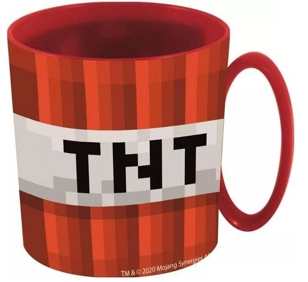 Minecraft műanyag bögre 390 ml