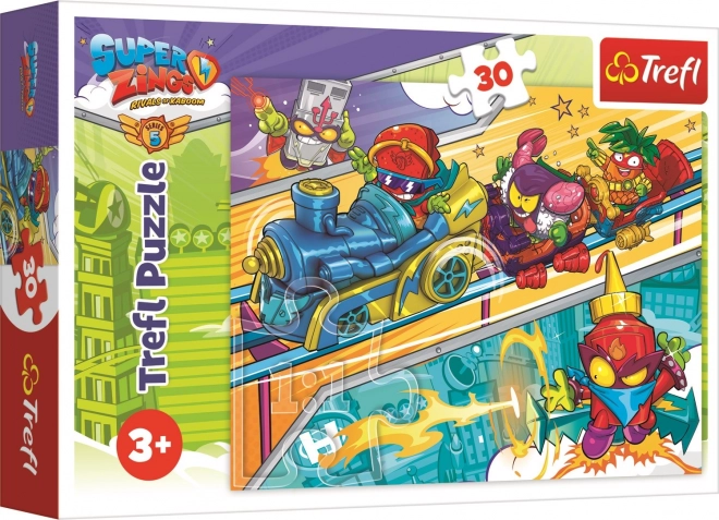 Puzzle Super Zings 30 darab