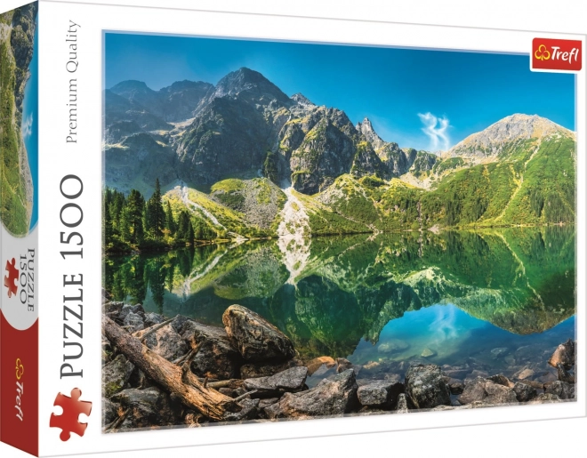 Trefl puzzle halastó, Tatry hegység - 1500 darab