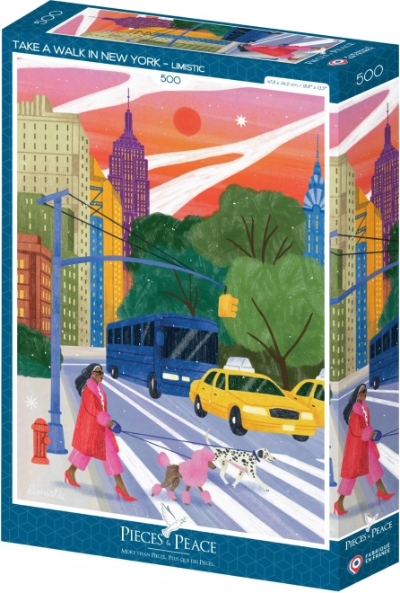 Puzzle Séta New Yorkban 500 darabos