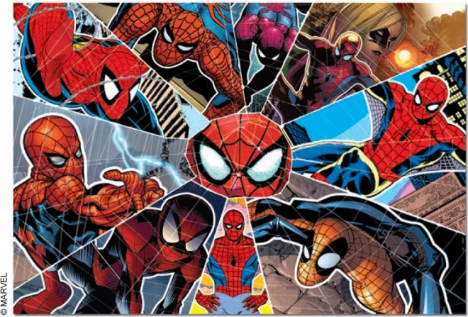 Spiderman puzzle 1000 darabos