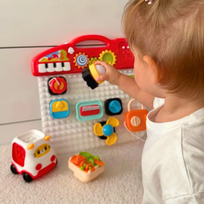 Montessori érzékelő tábla - Színes aktivitási panel