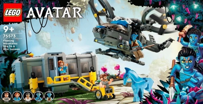 Lego Avatar Repülő Hegyek Állomás 26 és Samson ZPZ Játék Szett