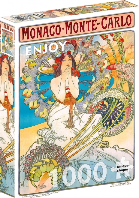 Élvezd puzzle Monte Carlo, Alfons Mucha 1000 darab