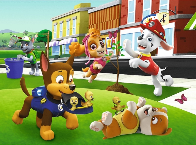 Paw Patrol kutyusok akcióban 30 darabos puzzle