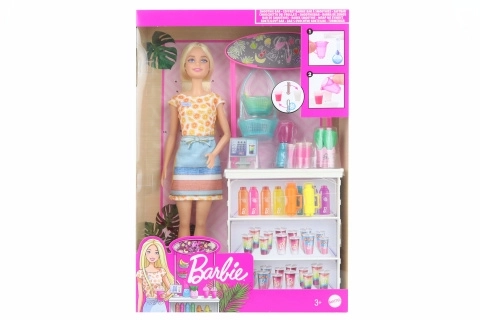 Barbie smoothie bár játékszett