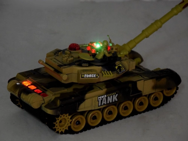 távirányítós csata tank 2,4 GHz RC modell