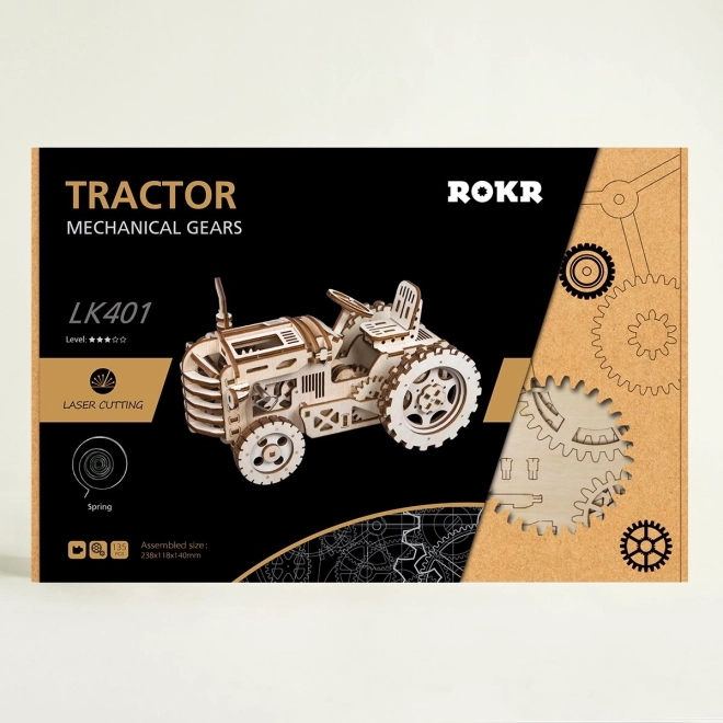 Robotime Rokr 3D fa puzzle traktor 135 db