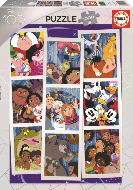 Disney 100 kollázs puzzle 1000 darab