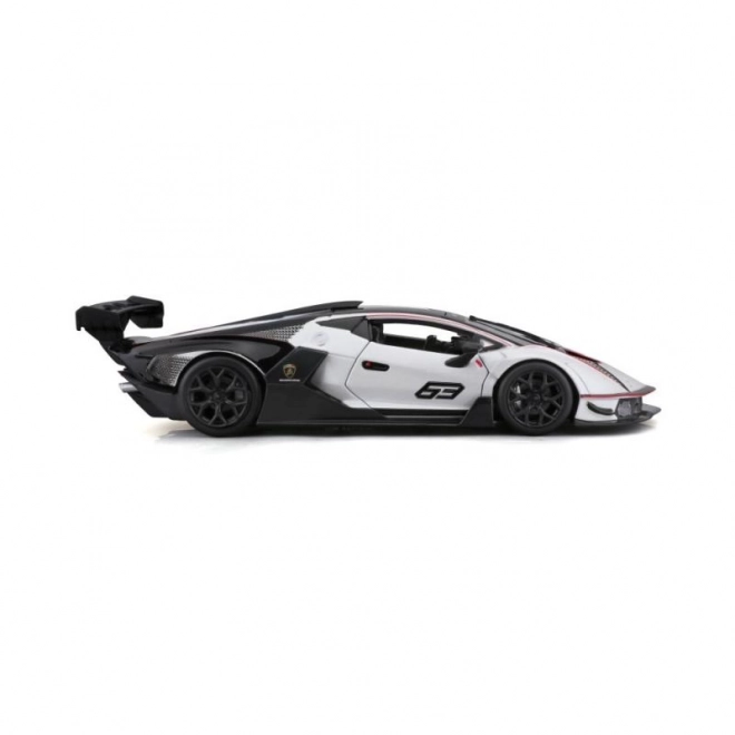 Verseny LAMBORGHINI Essenza SCV12 fehér modellautó 1:24