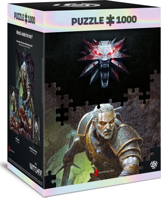 Good Loot puzzle Witcher - sötét világ 1000 darabos