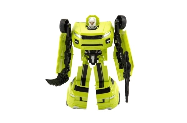 Transzformer autó/robot műanyag 18cm