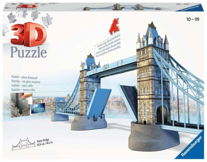 Ravensburger 3D puzzle London Tower Bridge - 282 darab