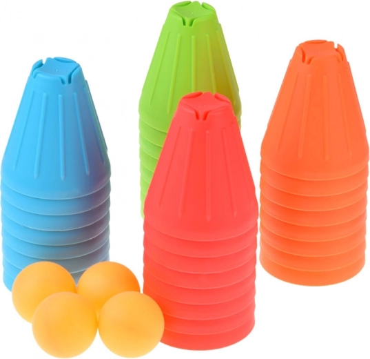 Szórakozás és gyakorlás könnyű labdákkal