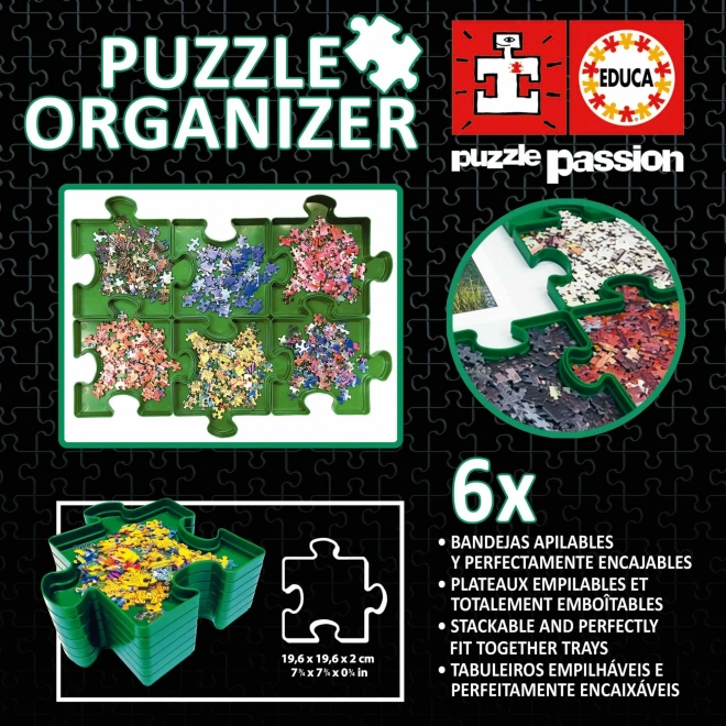 Educa puzzle rendszerező