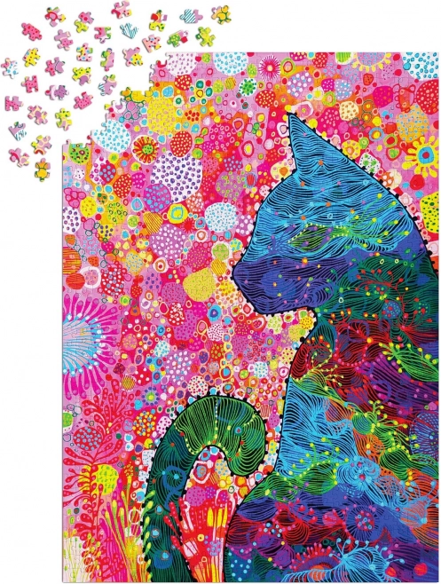 Átgondolt Macska Puzzle 1000 Darab