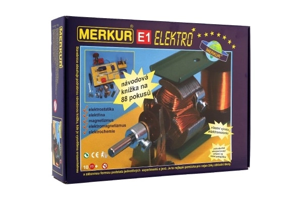 Merkur e1 elektromos és mágneses építőkészlet