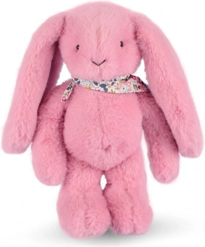 Doudou plüss nyuszi kendővel rózsaszín