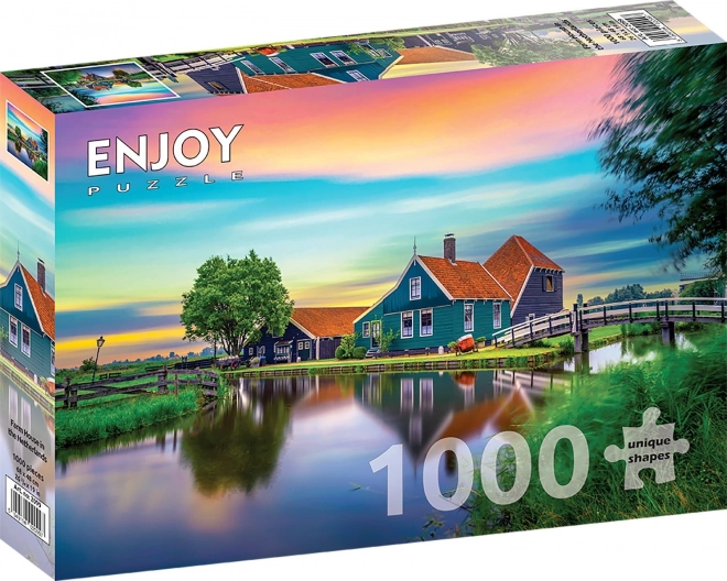 Élvezd Puzzle Holland Hajó 1000 darabos