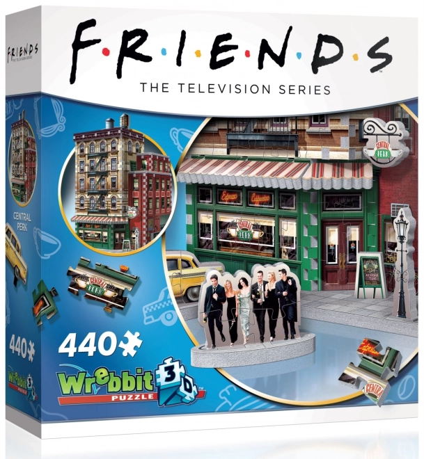 3D Central Perk puzzle 440 darabos