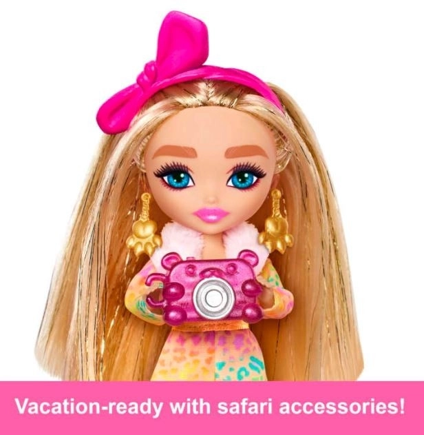 Barbie extra fly minis szafari baba