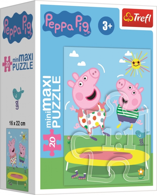 Minipuzzle Peppa malac 20 darabos