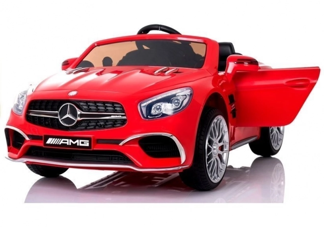 Akkumulátoros Mercedes SL65 gyerek autó - piros