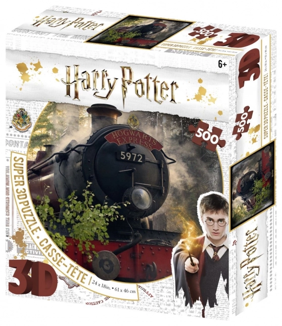 3D Harry Potter varázsvonat puzzle