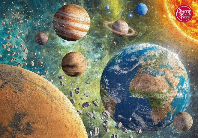 Galaxis Föld Puzzle 2000 Darabos