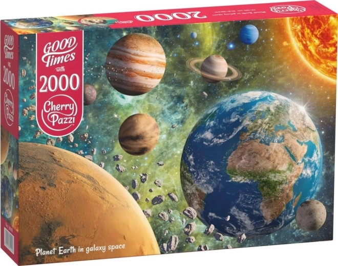 Galaxis Föld Puzzle 2000 Darabos