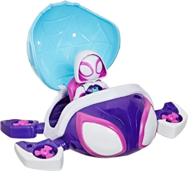 Hasbro Pókember figura és csodálatos jármű