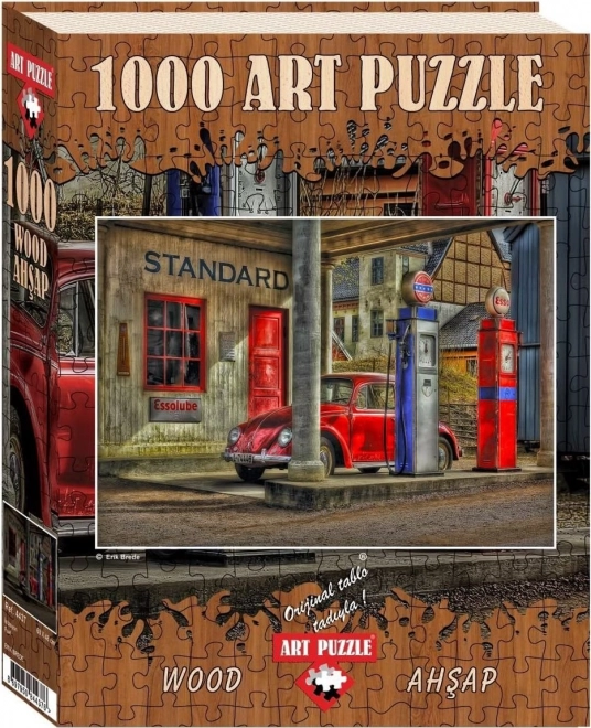 1000 Darabos Benzinkút Fa Puzzle