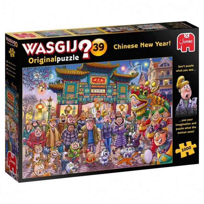 Jumbo Puzzle Wasgij 39: Kínai újév 1000 darab