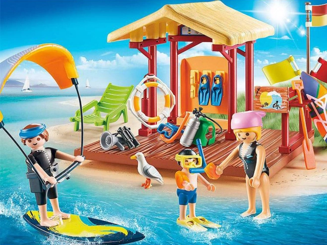 kreatív playmobil vízisport iskola készlet