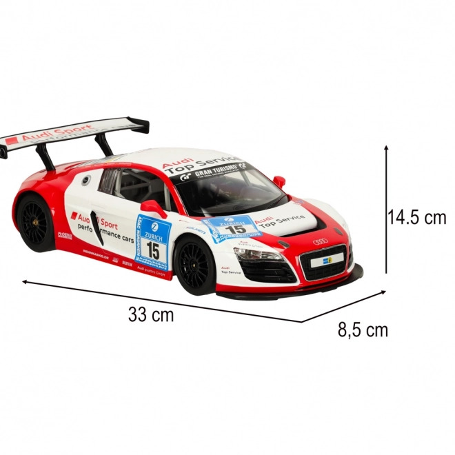 Távirányítós Audi R8 LMS játékautó