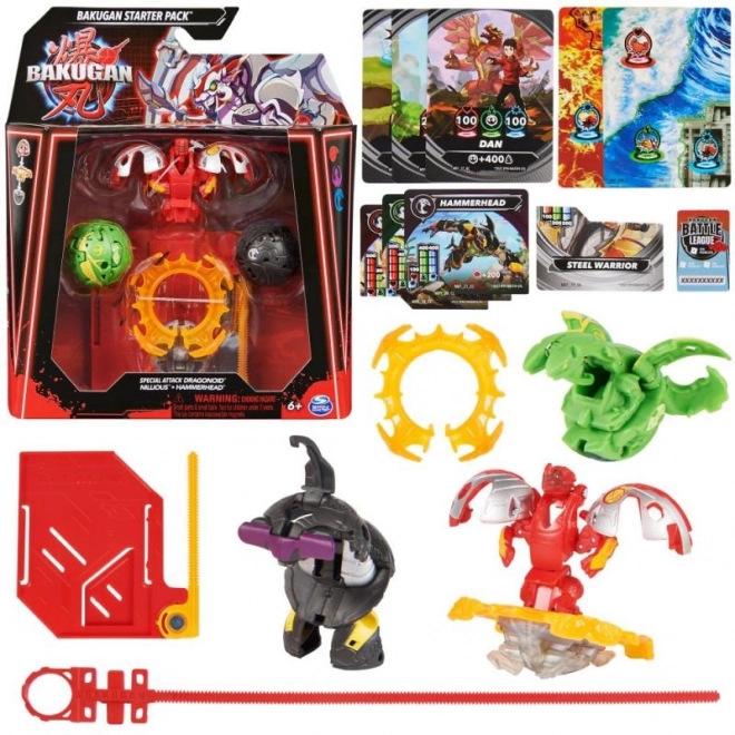 Bakugan kezdőcsomag speciális támadásokkal