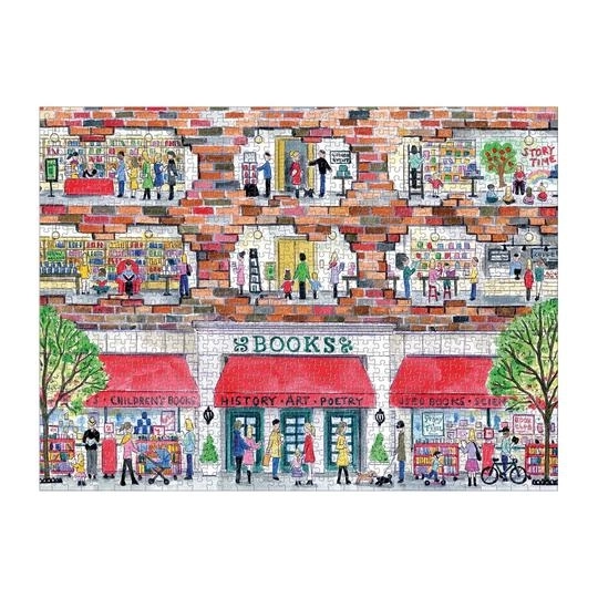 Galison könyvesbolt puzzle 1000 darab