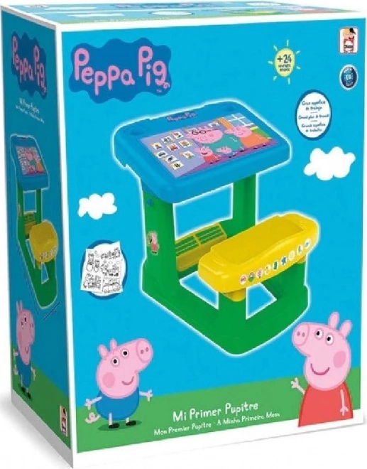 Chicos első iskolapad Peppa malac