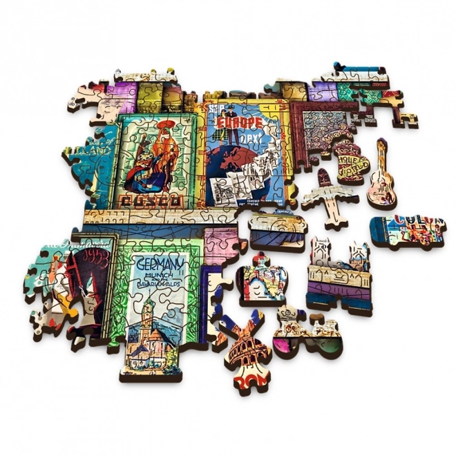 Wood Craft origin fa puzzle 1000 darab