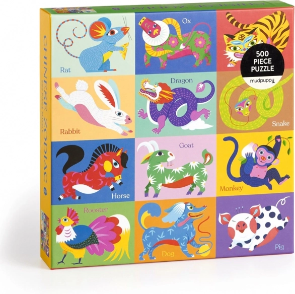 Kínai zodiákus puzzle 500 darab