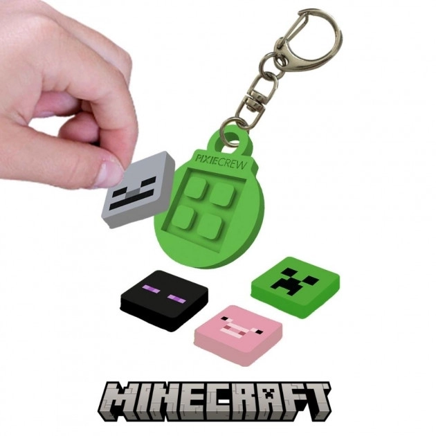 Pixie Crew Minecraft kulcstartó