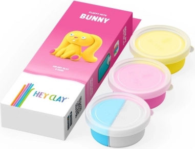 Hey Clay Nyuszi, plüss állatkák gyurma