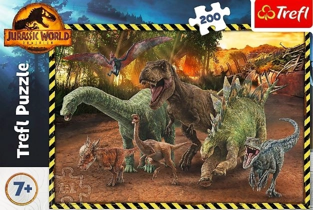 Jurassic Park dinoszaurusz puzzle 200 darabos