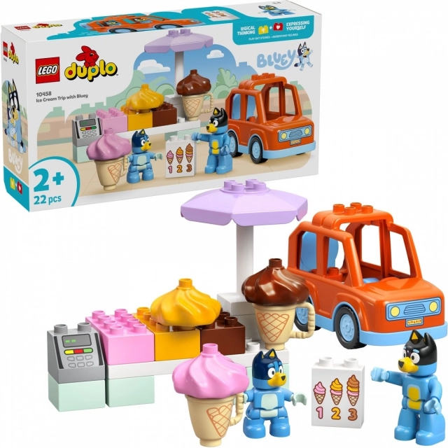 Lego Duplo Bluey Fagylalt Bluey-val