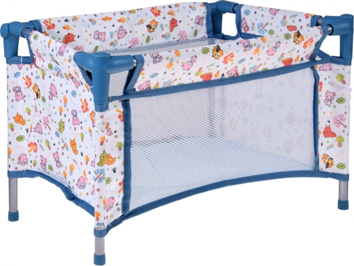 Utazóágy légáteresztő hálóval és táskával