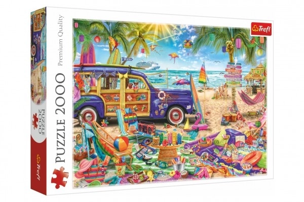 Tropikus nyaralás puzzle 2000 darabos