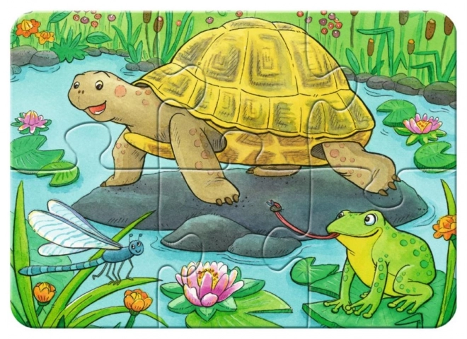 Ravensburger első puzzle háziállatok 4 az 1-ben